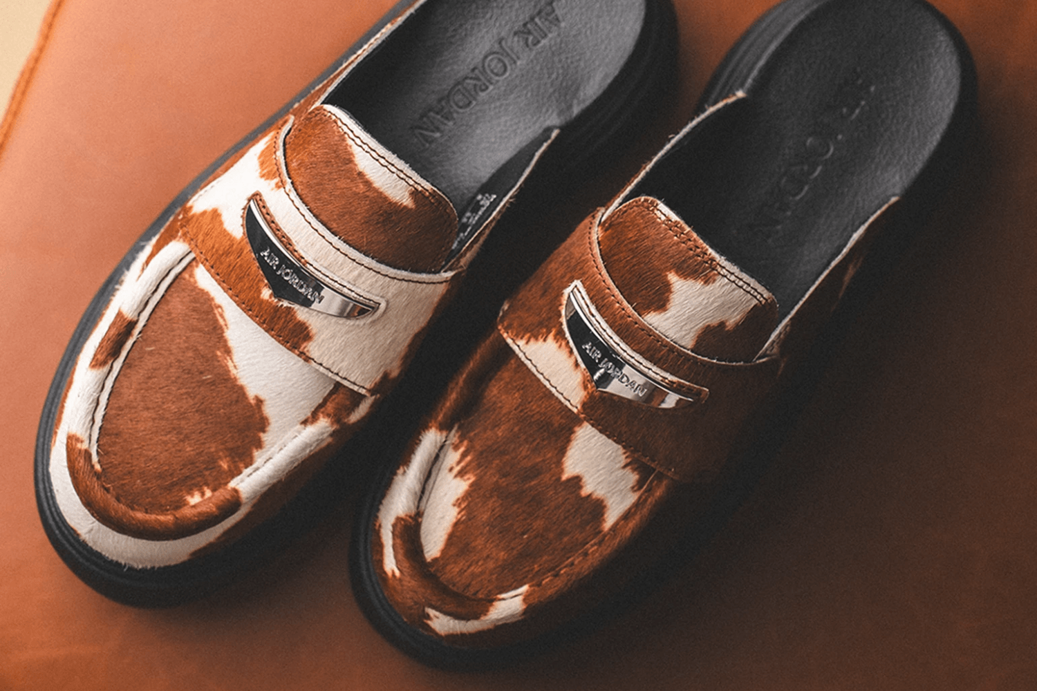 The Air Jordan Loafer Mule Goes Full Animal-Print