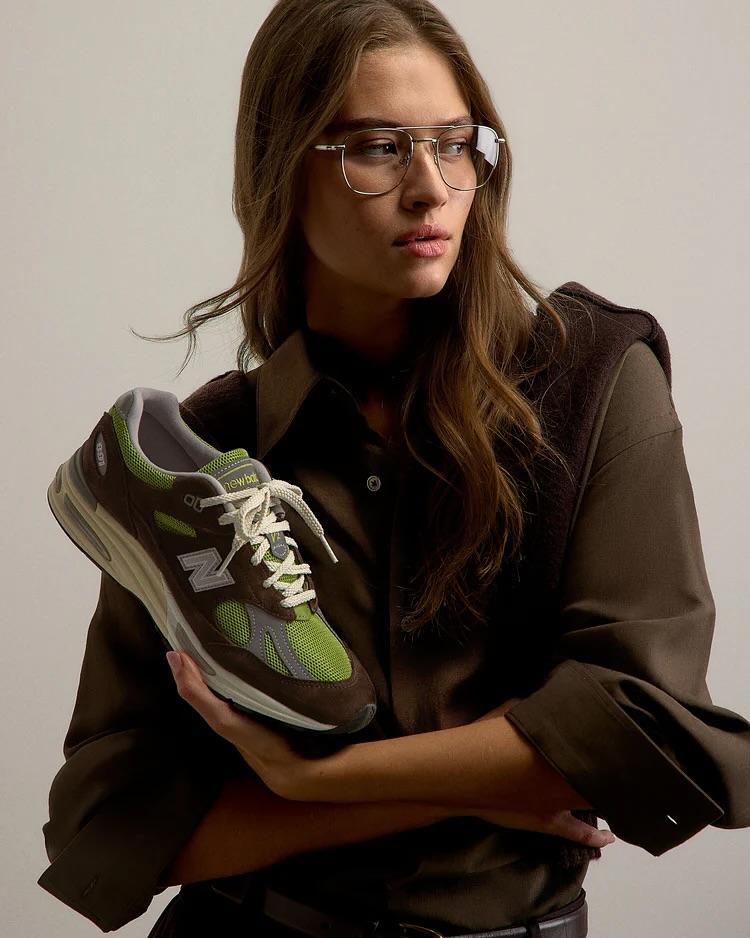 Danielle Cathari x New Balance 991v2 Reverse Matcha