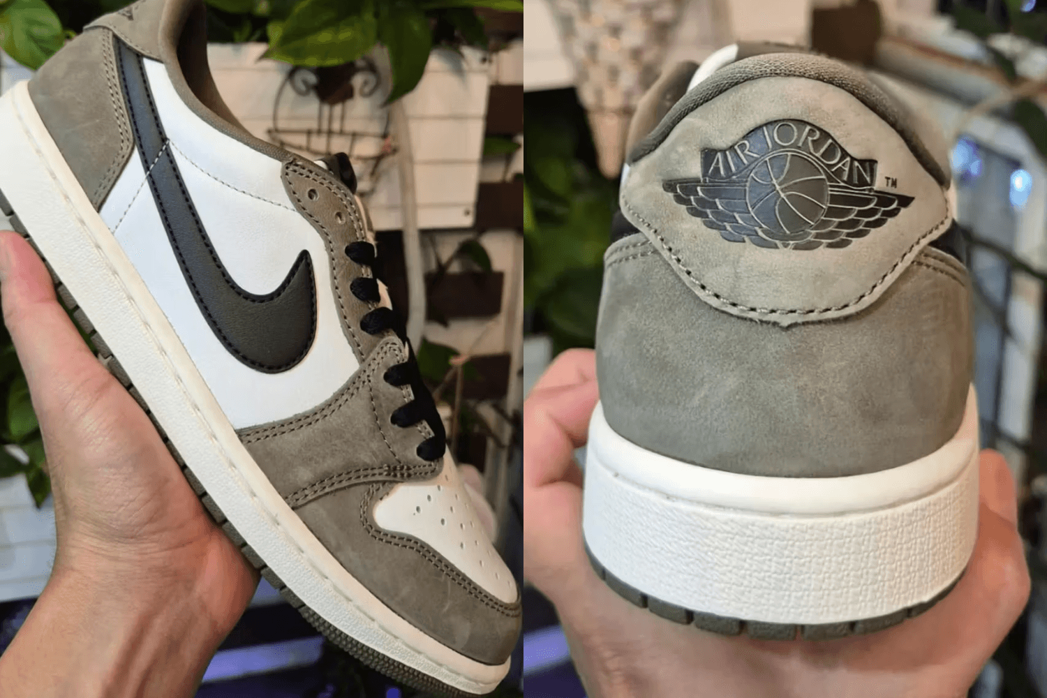Air Jordan 1 Low OG 'Medium Olive' Now Available Without Reversed Swoosh