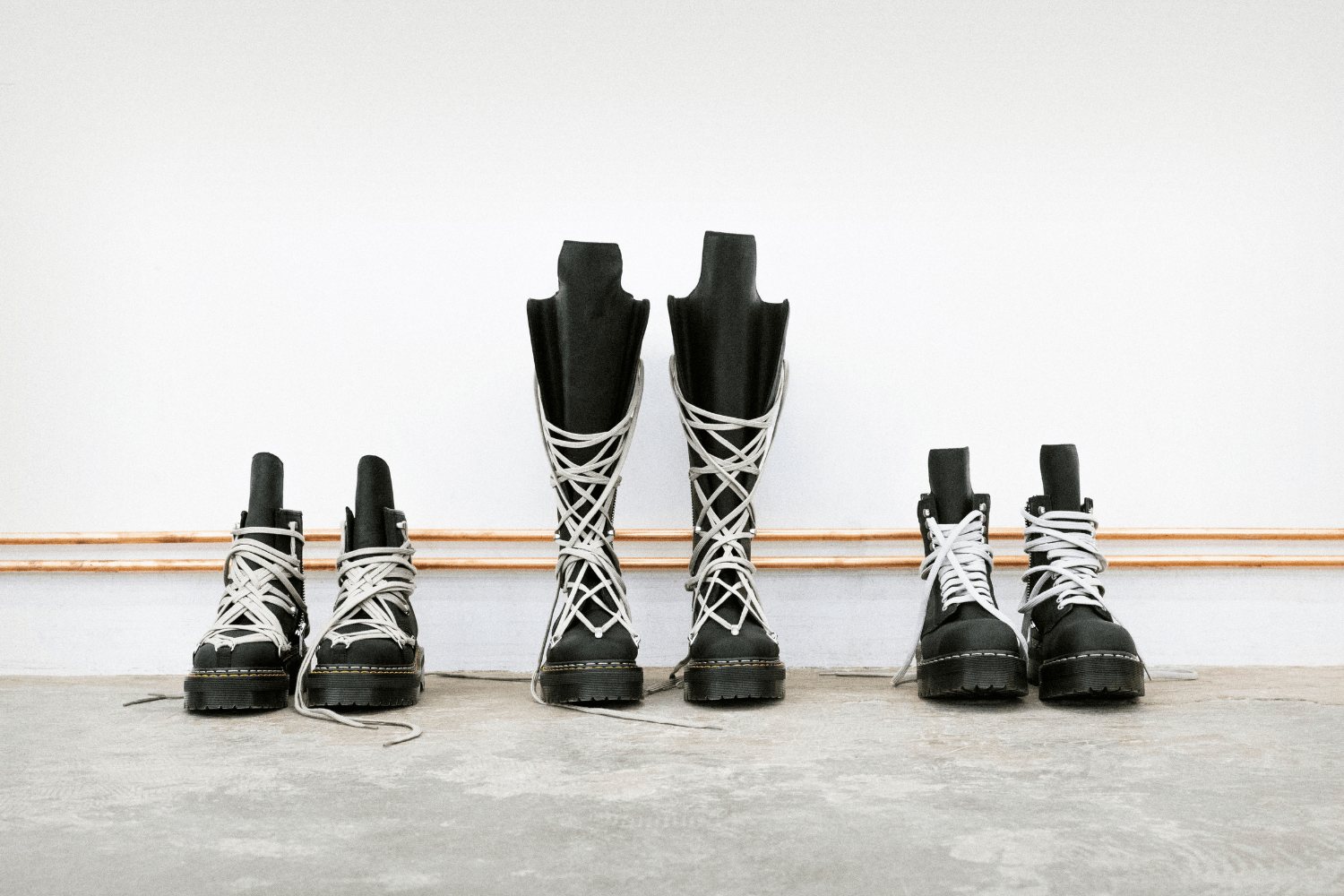 Rick Owens Returns to Dr. Martens with a Trio of Quad Boots