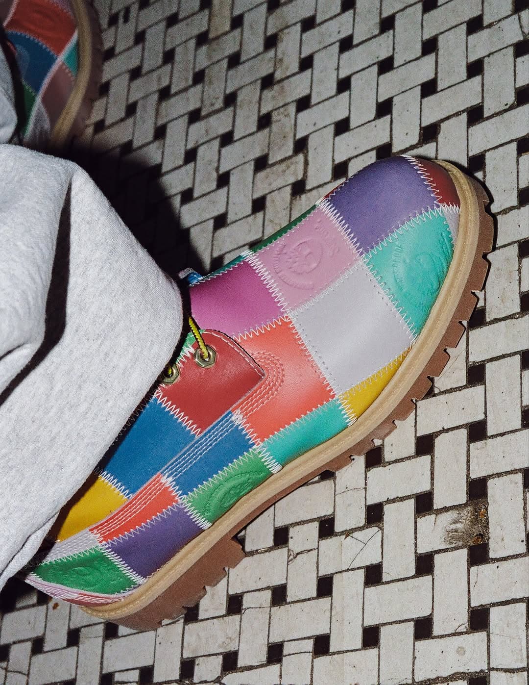 Supreme x Timberland Patchwork