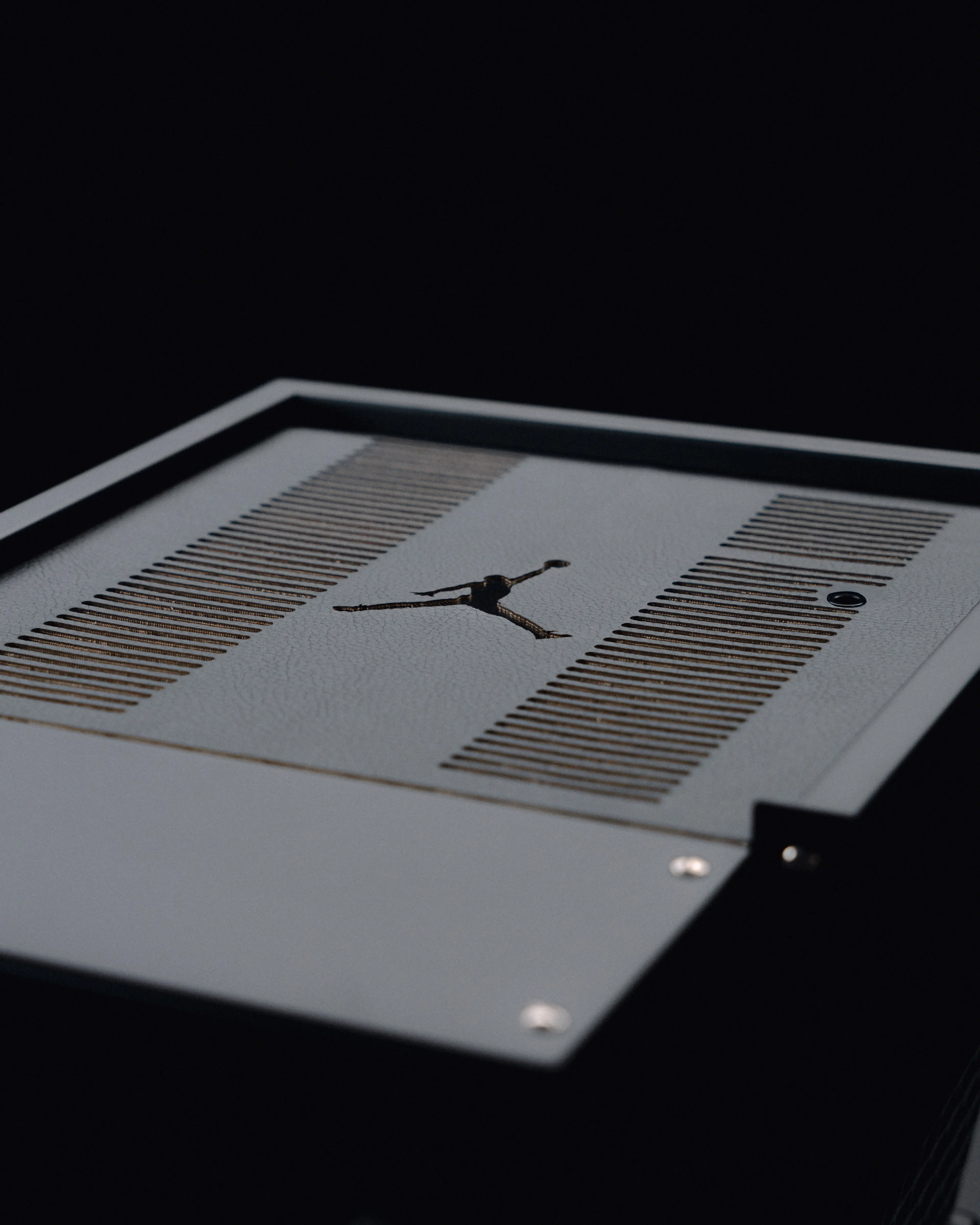 Jamal Musiala Air Jordan 4 Black Cat solebox