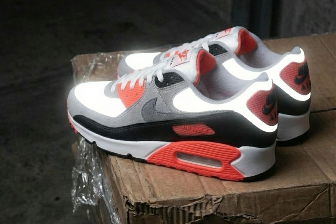 Nike Air Max 90 'Infrared' Makes a Comeback in a Special 3M Edition