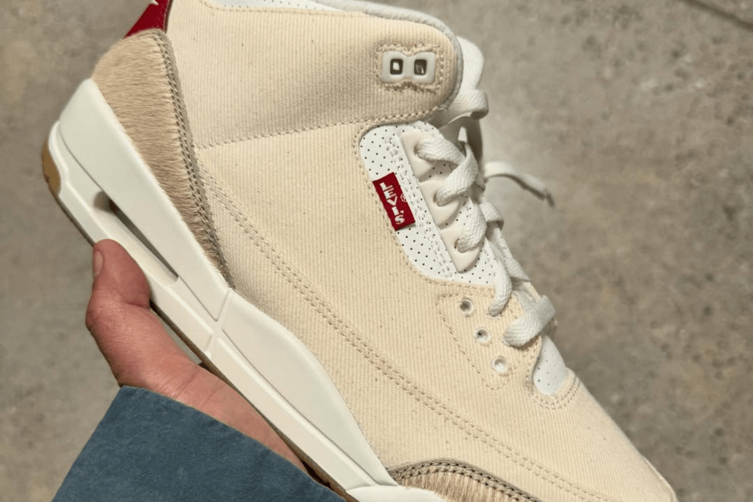 A Next Colorway of the Levi's x Air Jordan 3 Unveiled