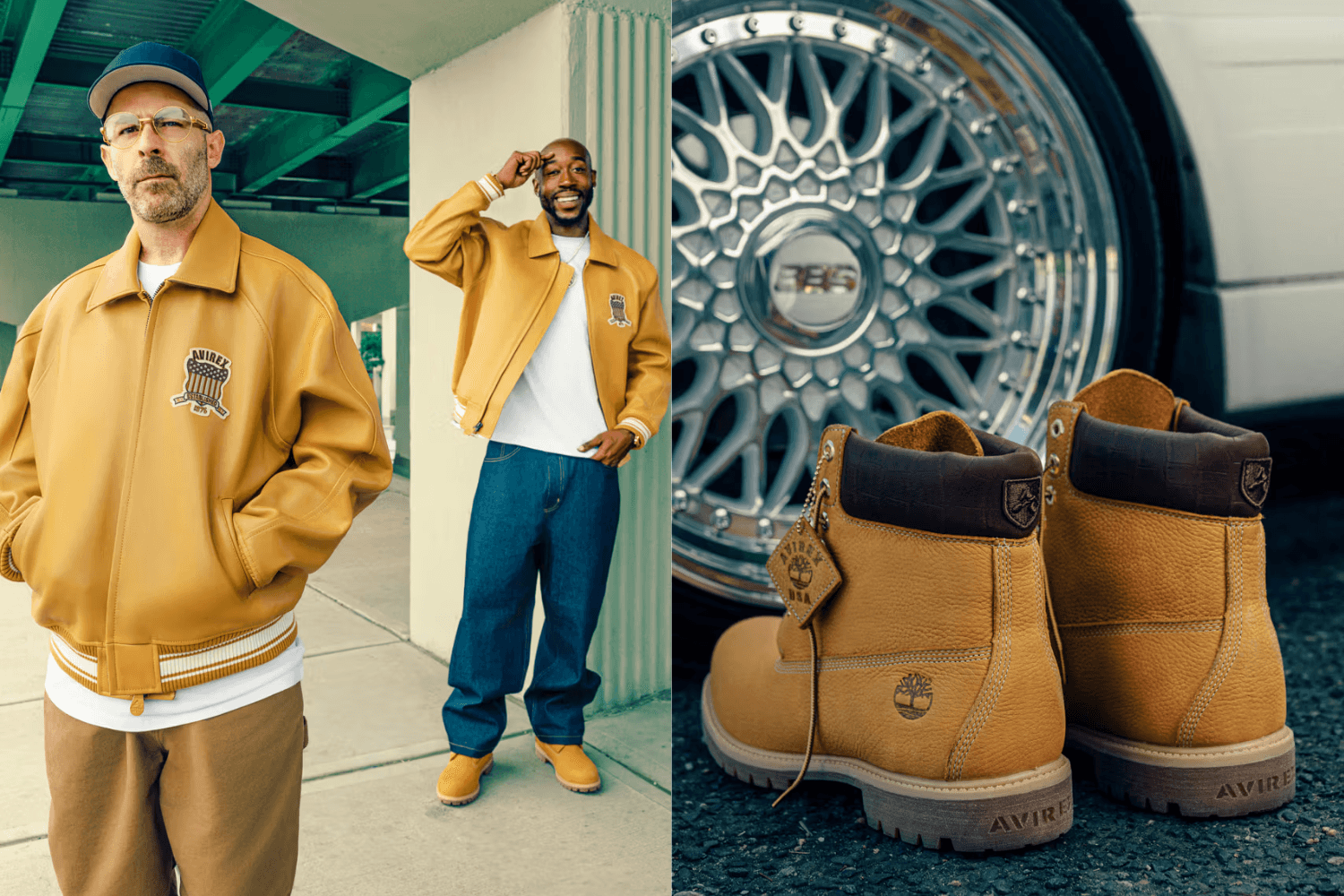 Freddie Gibbs And The Alchemist Star In The Avirex x Timberland Campaign