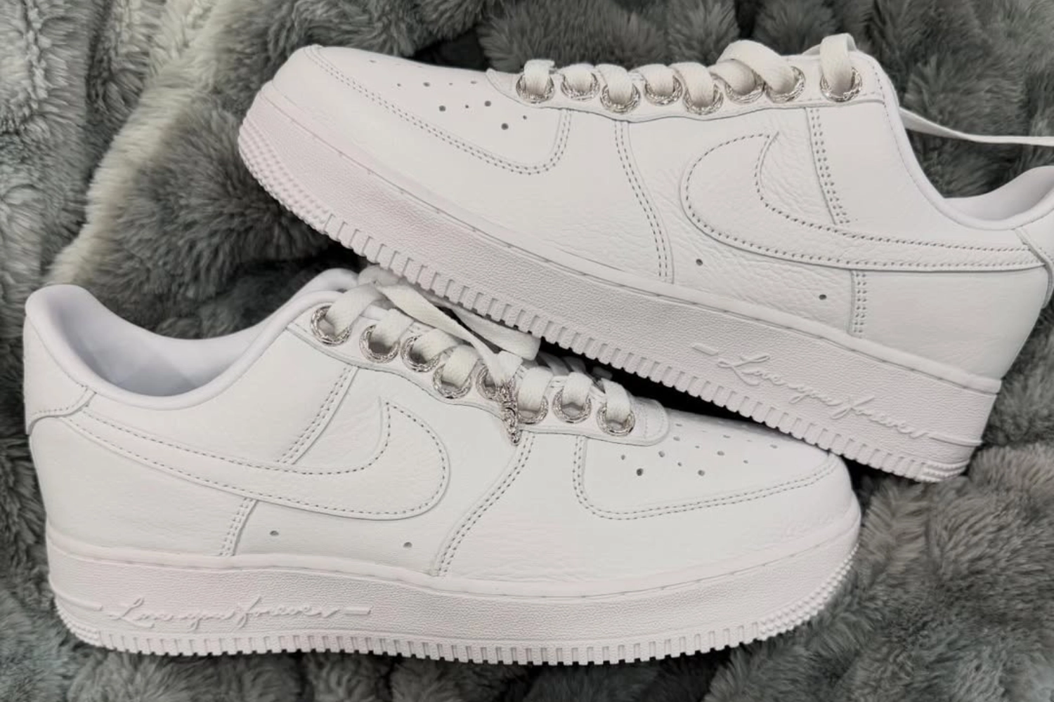 First Images of a Chrome Hearts x NOCTA x Nike Air Force 1 Low