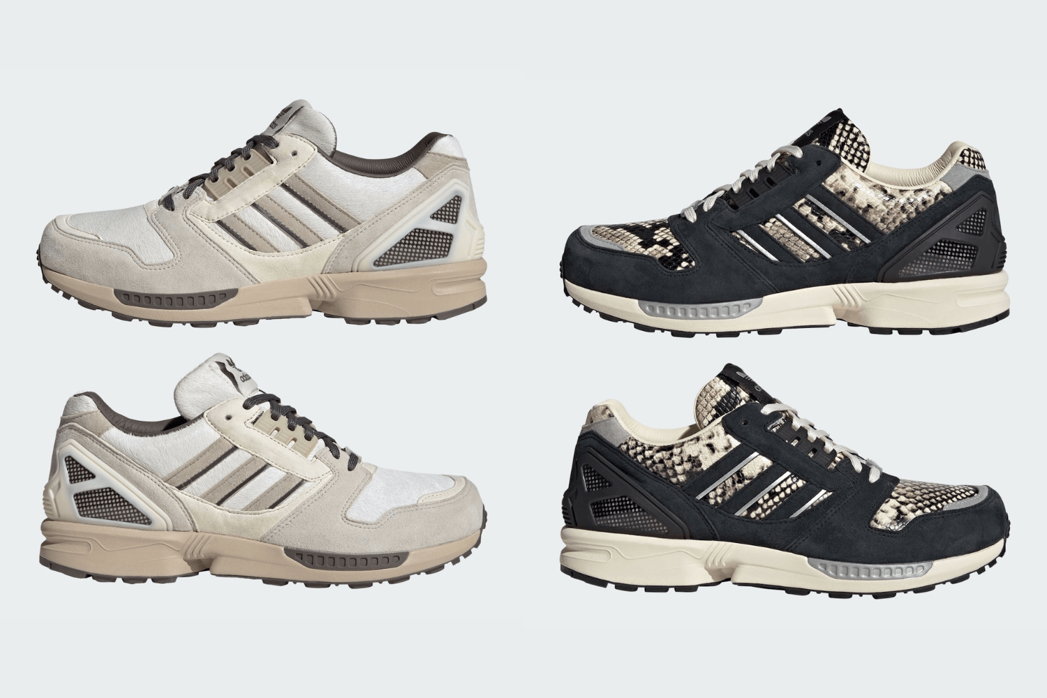 The adidas ZX 8000 gets a fresh makeover in the ‘Animal Pack’
