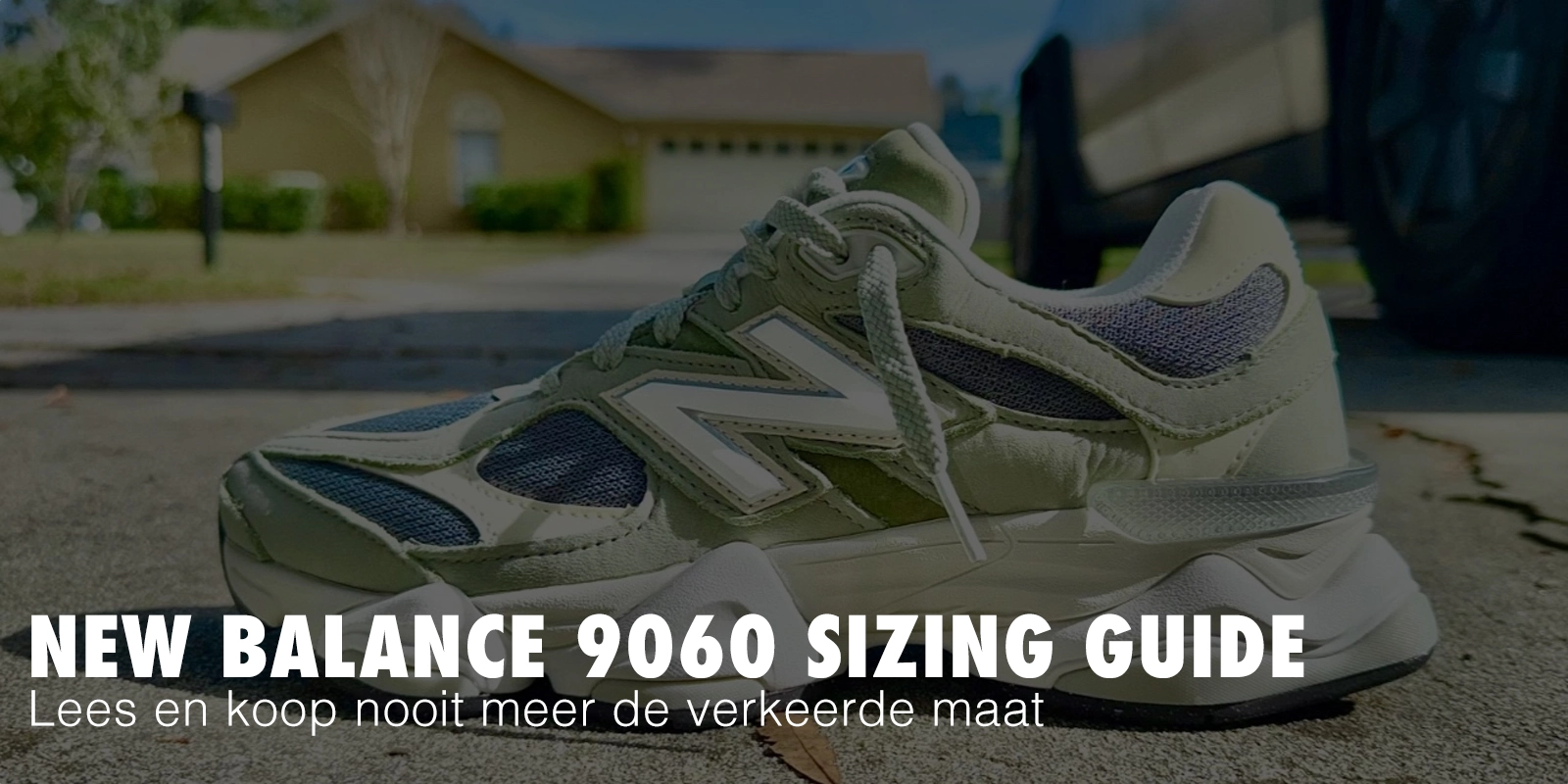 New Balance 9060 - Maattabel