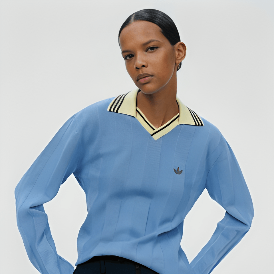 Adidas Female Model Posing