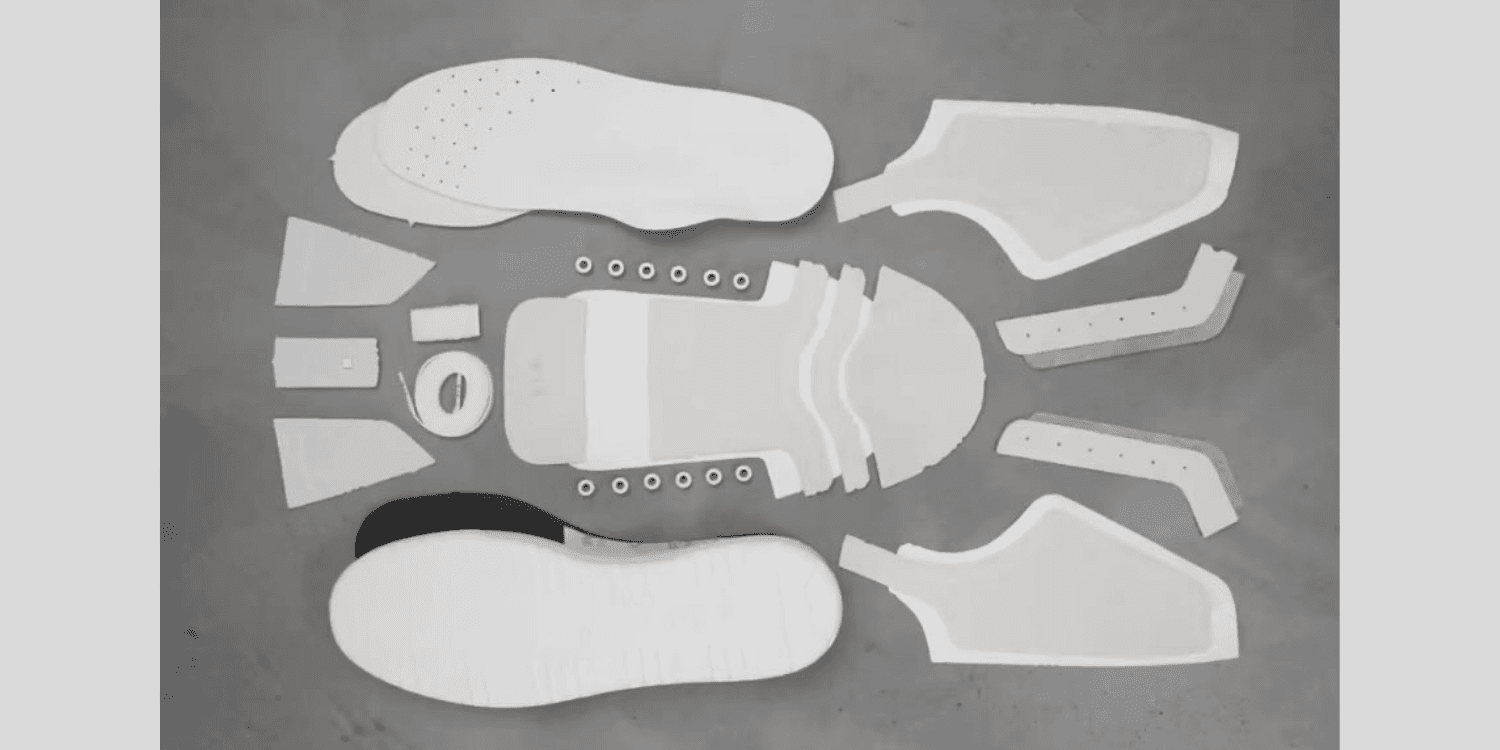 dissected ETQ sneaker