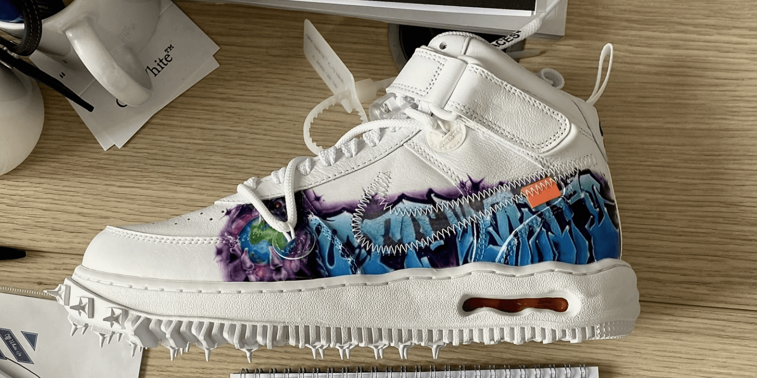 creating an off-white sneaker