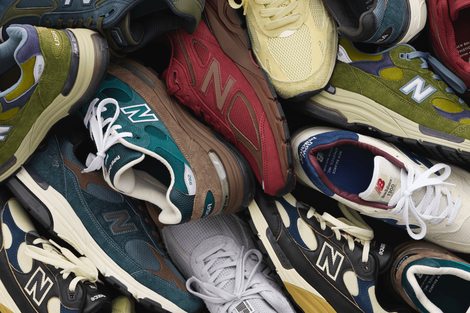 New Balance Made in USA Fall/Winter 2026-collectie: Een overzicht van de komende zeven drops