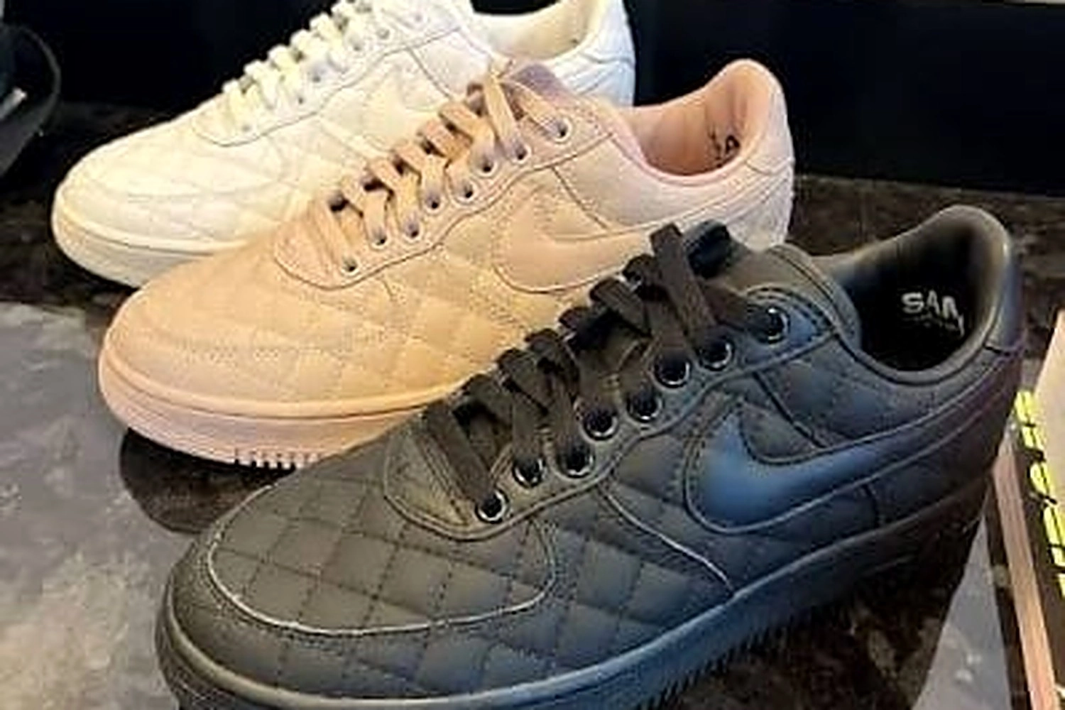 Nike Air Force 1 Low Quilted verschijnt in drie kleuren