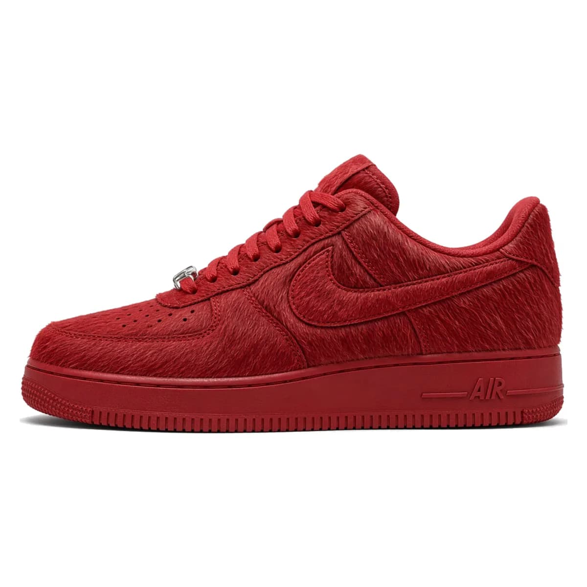 Nike Air Force 1 QS 'Super Hairy Team Red'