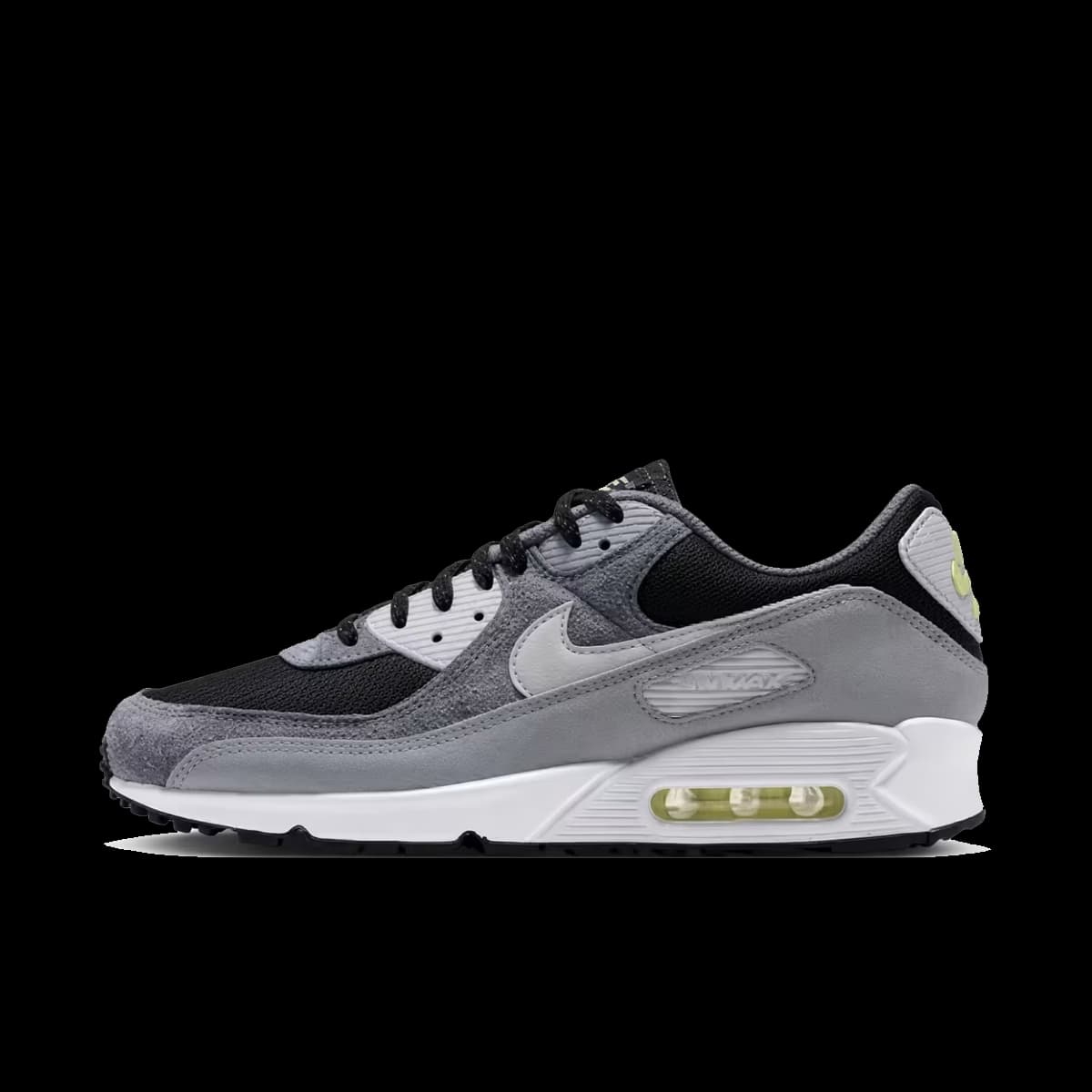 Nike Air Max 90 'Black & Light Smoke Grey'