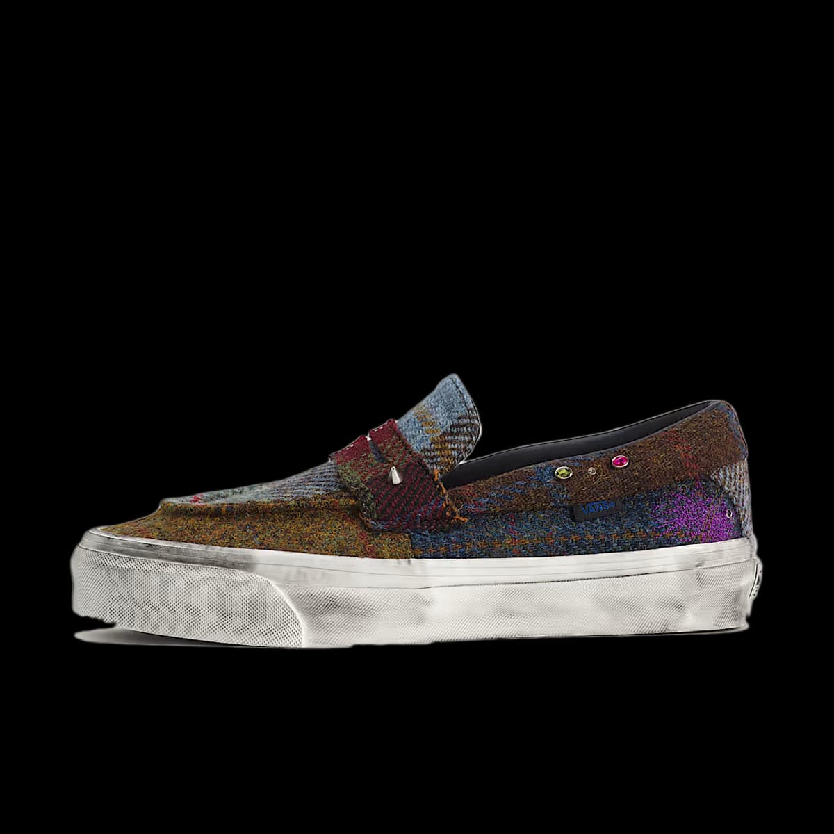 Vans Premium Loafer 53 'Multicolor' - Harris Tweed
