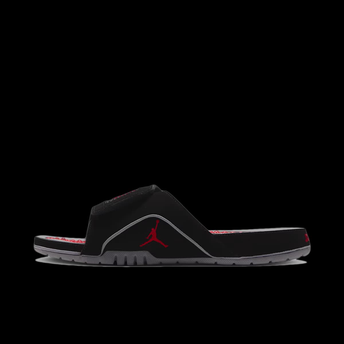 Jordan Hydro 4 Retro Slides 'Black Cement'
