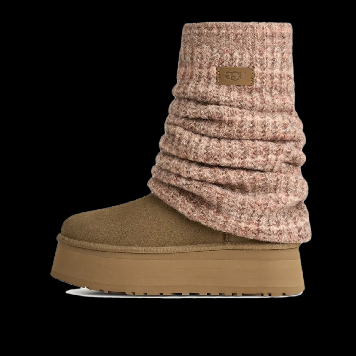 UGG® Classic Mini Dipper Legwarmer Boot 'Light Bronze
