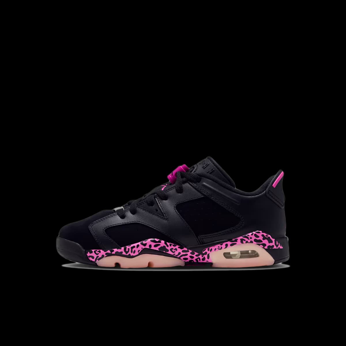Air Jordan 6 Retro Low GS 'Black & Pink Foam'