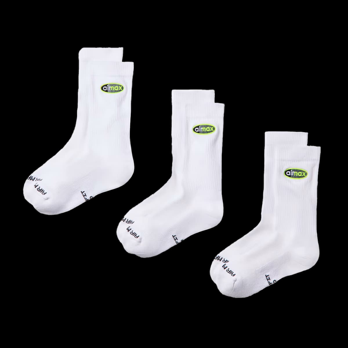 Nike Everyday Elevated Crew Socks 'White' - 3 Pairs