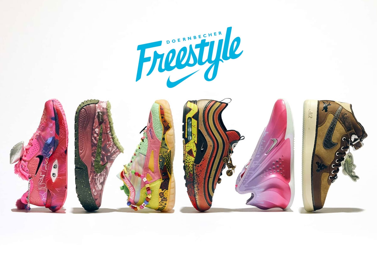 Nike Doernbecher Freestyle 22: zes sneakers ontworpen door kinderen
