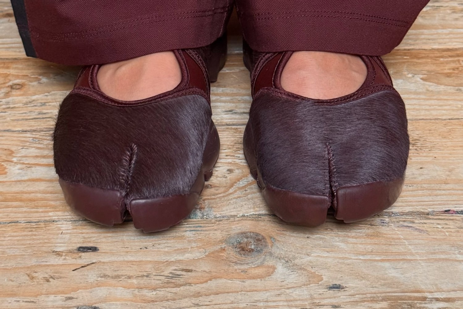 Split-toe in ponyhaar: de Nike Air Rift is klaar voor de herfst