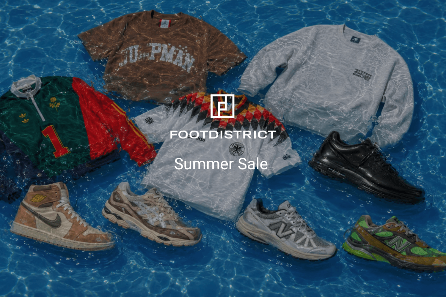 FOOTDISTRICT Summer Sale: Tot wel 60% korting op sneakers, kleding en accessoires