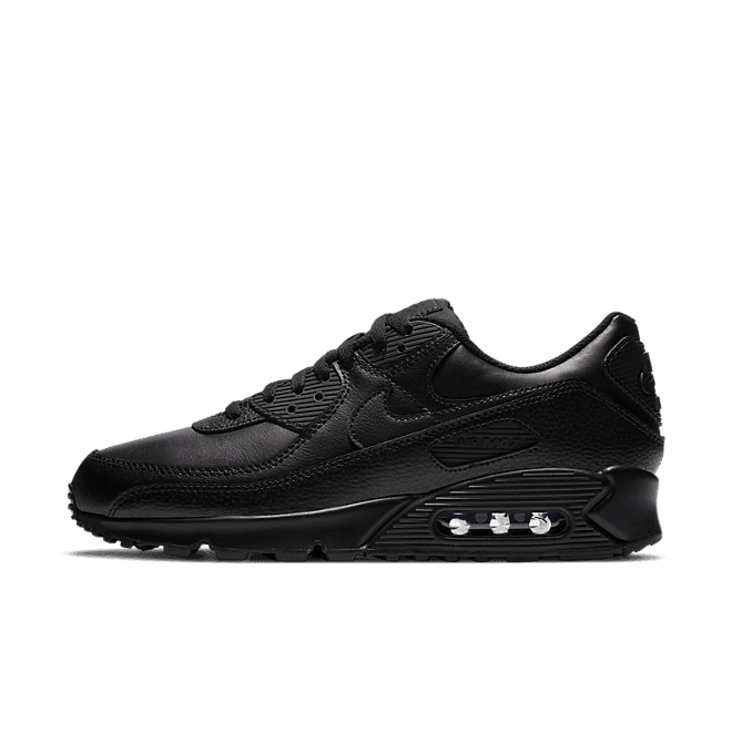Nike Air Max 90 Leather 'Triple Black'