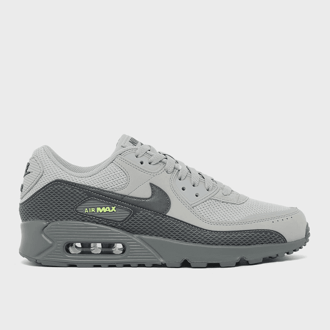 Nike Air Max 90 Premium 'Volt & Iron Grey' - Mesh Mudguard Pack