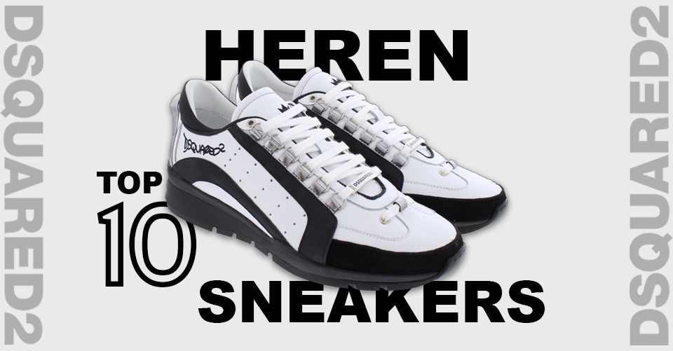 Top 10 // Mooiste Dsquared2 sneakers voor heren