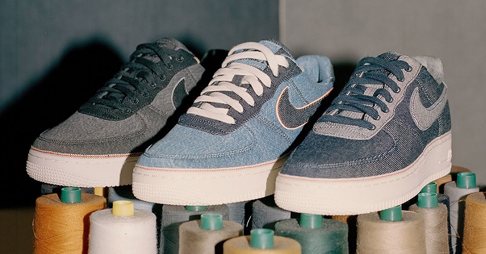 3X1 x Nike Air Force 1 gloednieuw ‘Denim’ pack