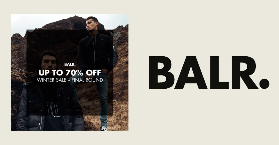 Scoor tot wel 70% korting op schitterende BALR. sneakers