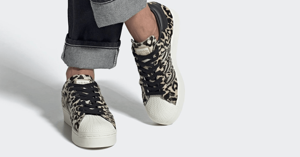 Superstar Bold van adidas krijgt een Fuzzy Animal printje