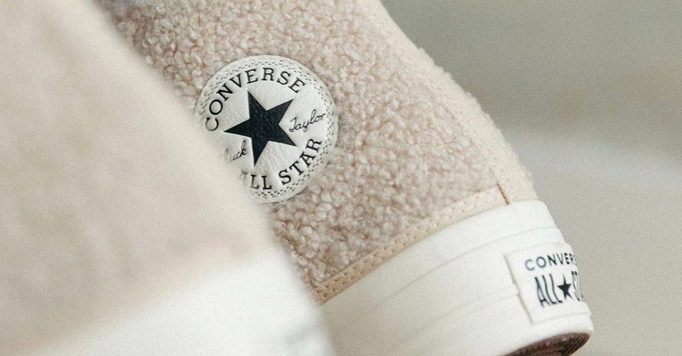 Deze Converse Chuck Taylor All Star’s zijn om te knuffelen