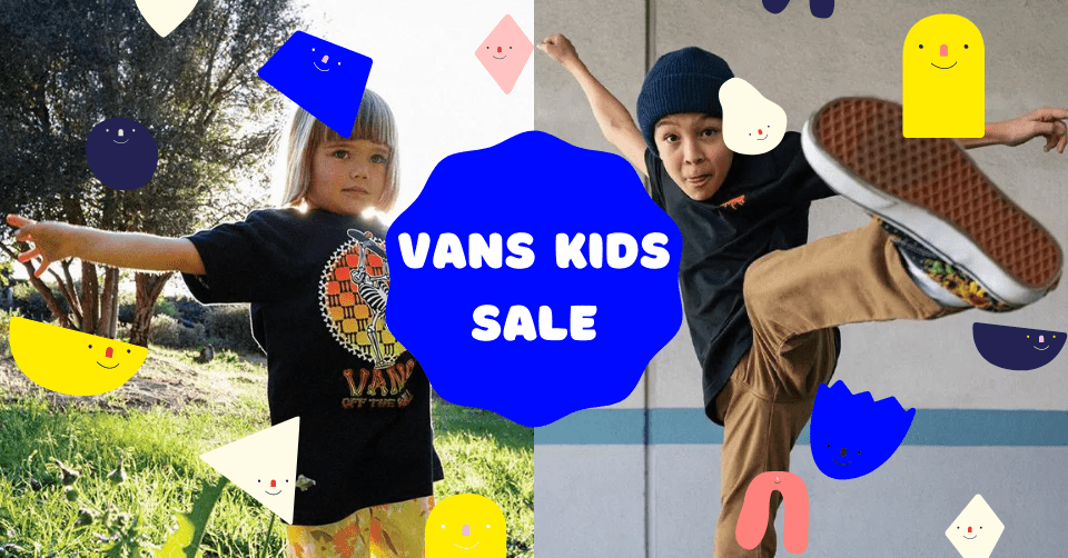 De Vans kids sale staat vol met unieke sneakers