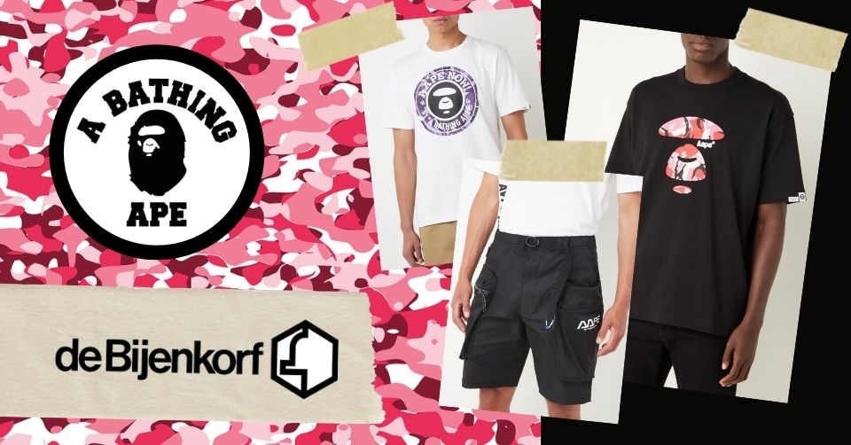 Shop de Aape by A Bathing Ape collectie bij de Bijenkorf