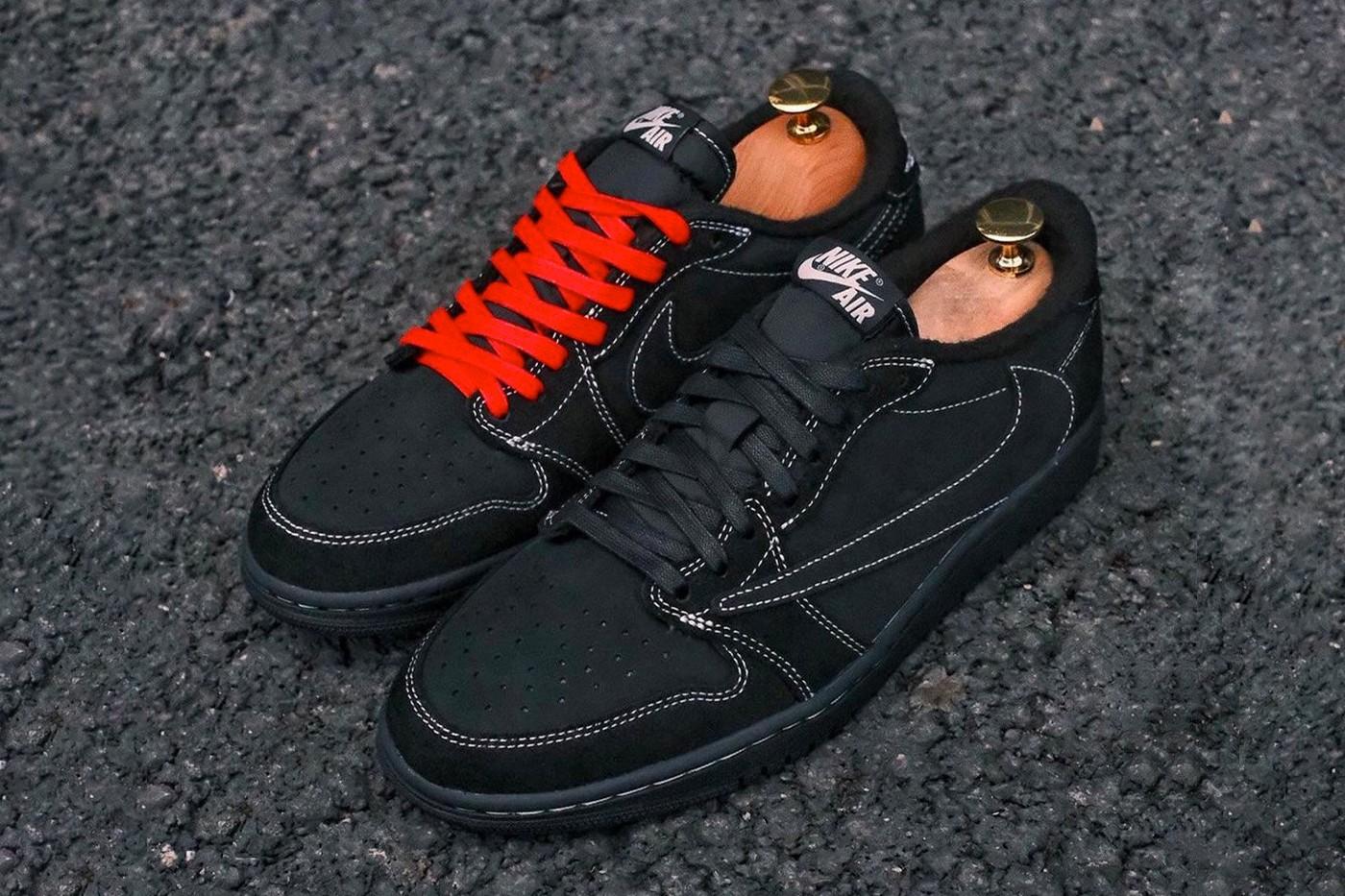 Travis Scott x Air Jordan 1 Low OG SP 'Black Phantom'