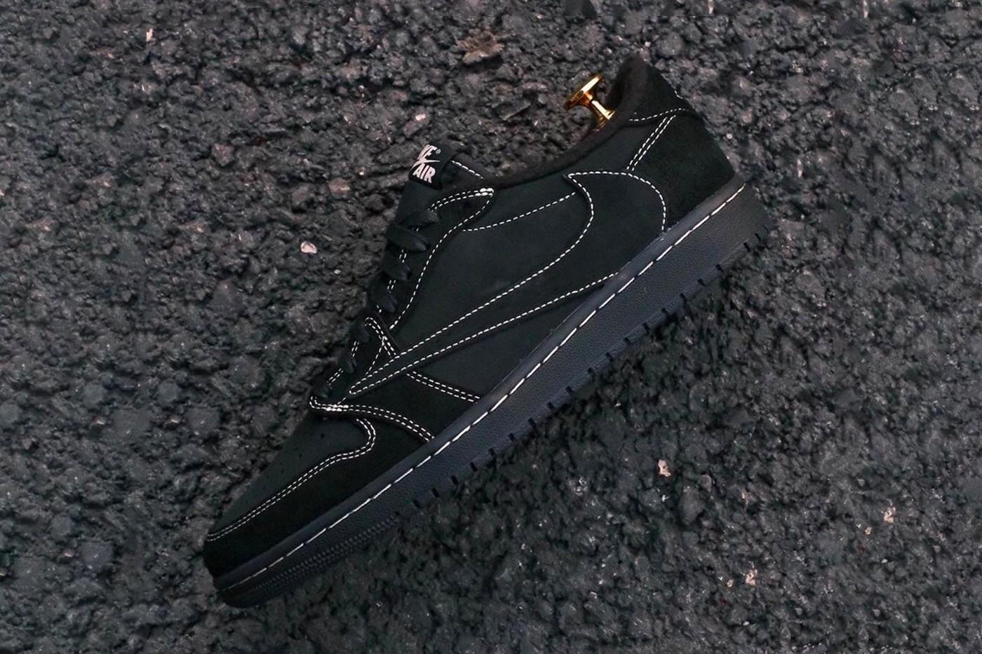 Travis Scott x Air Jordan 1 Low OG SP 'Black Phantom'