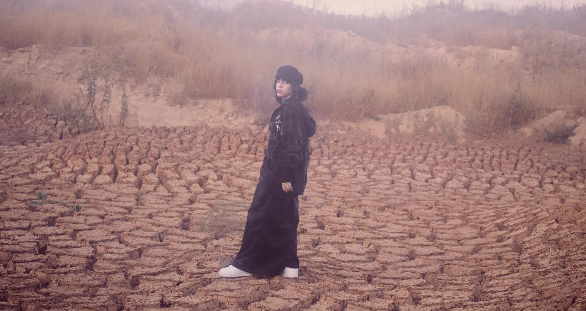Billie Eilish x Nike Air Force 1 Low White on feet