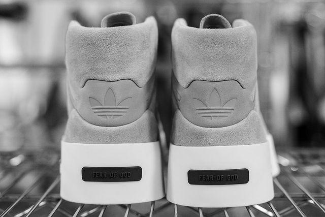 Fear of God x adidas high-top sneaker