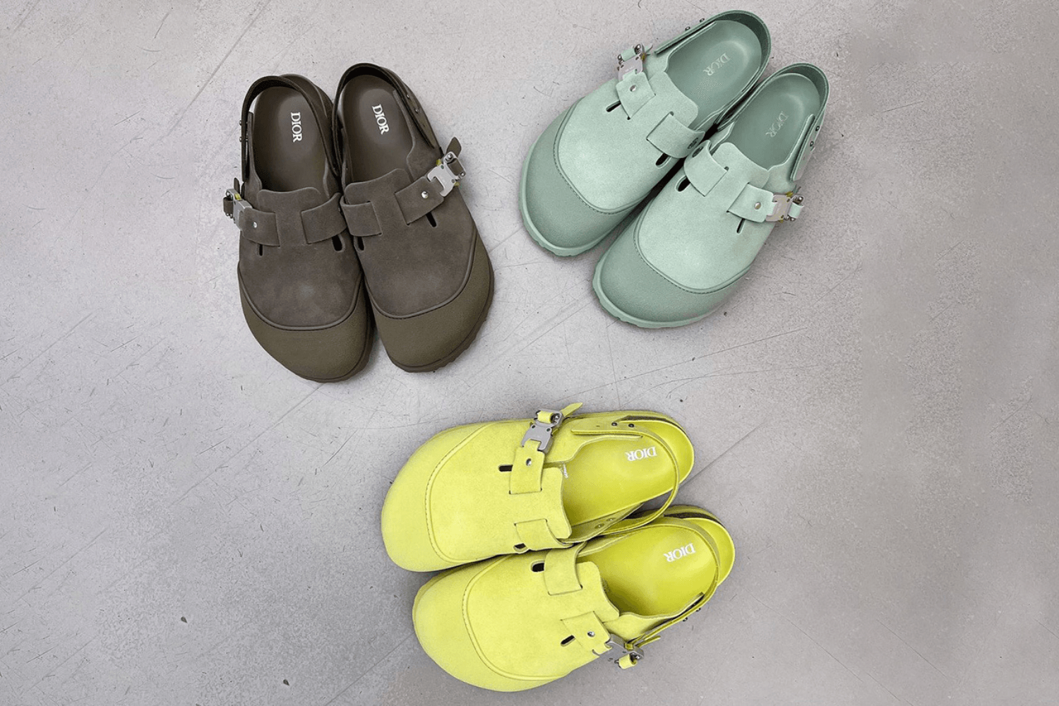 De Dior x Birkenstock Tokio Mule V2 wordt in 2023 verwacht
