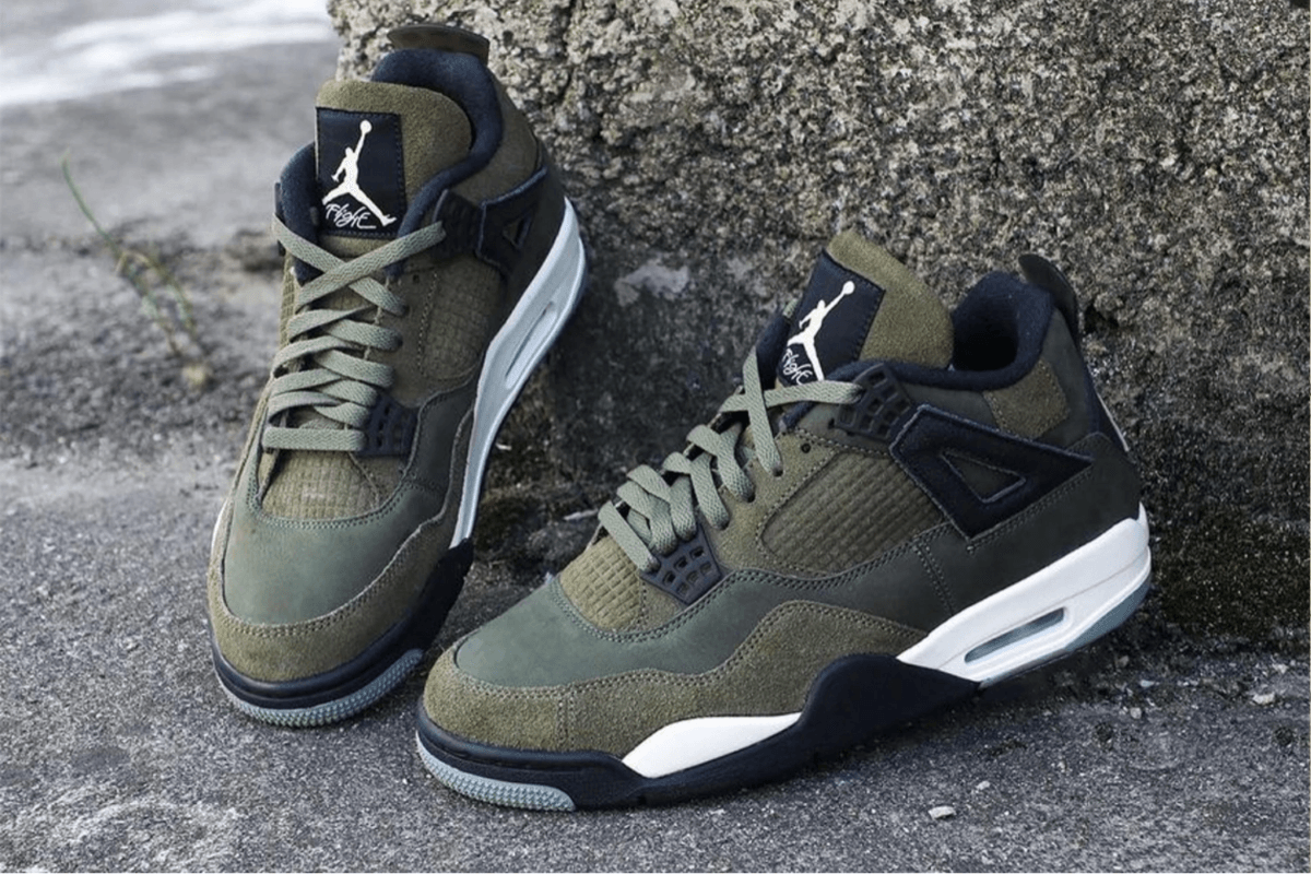 Eerste blik op de Air Jordan 4 SE Craft ‘Olive’
