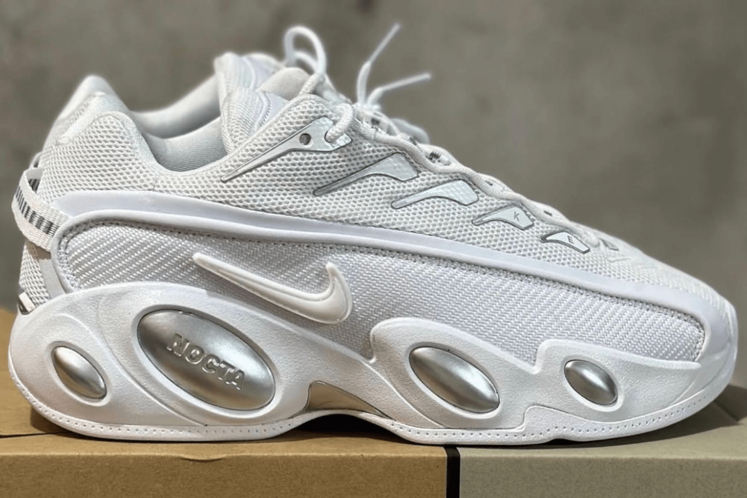 Opkomende colorways van Drake’s Nike NOCTA Glide