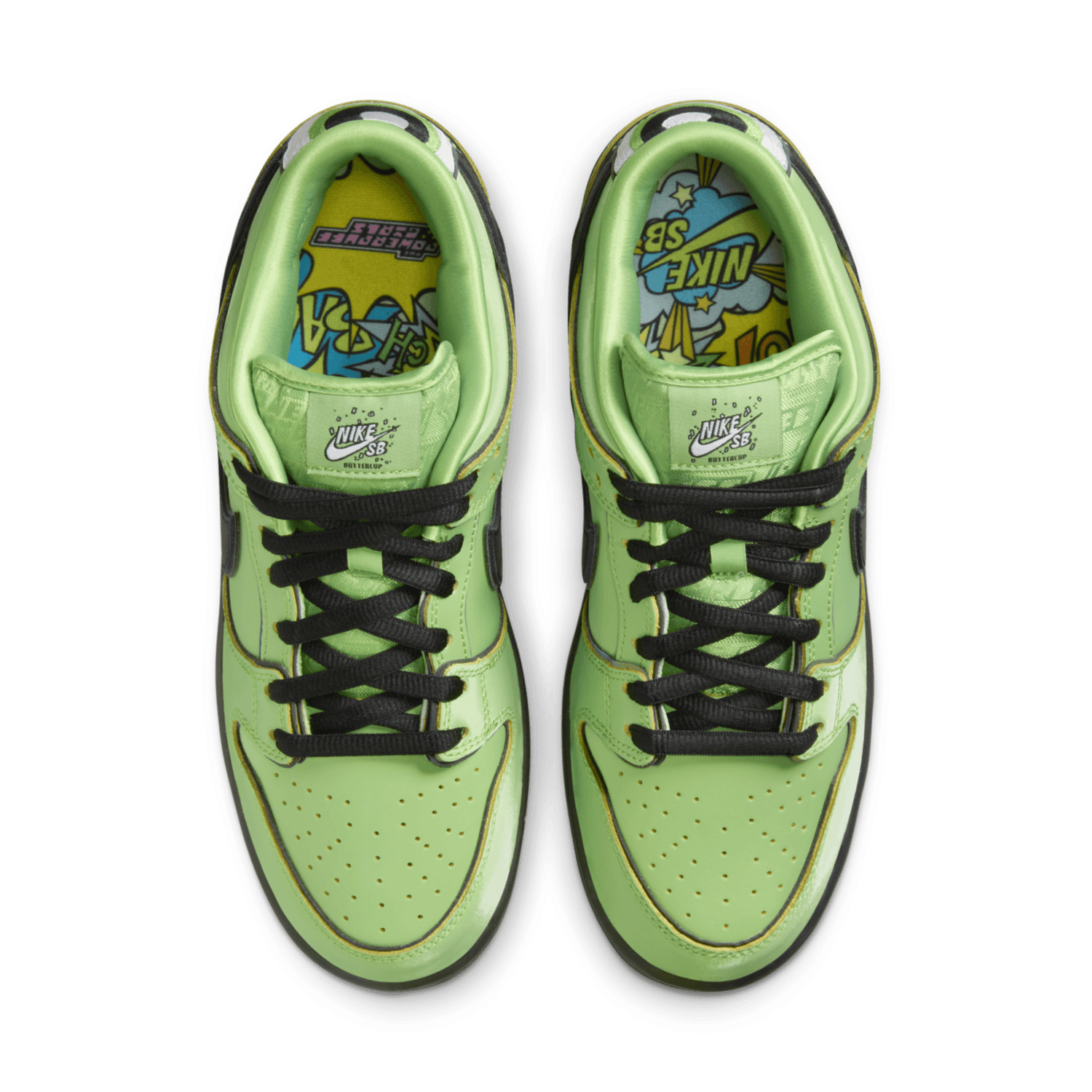 The Powerpuff Girls x Nike SB Dunk Low 'Buttercup'