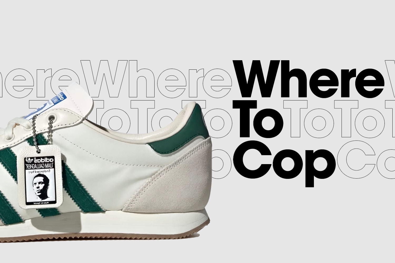 Where to Cop: Liam Gallagher x adidas Originals Spezial LG II ‘Bottle Green’