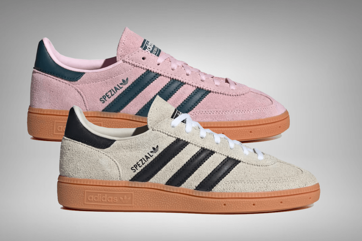 Restock alert: adidas Handball Spezial WMNS ‘Clear Pink’ & ‘Aluminium’
