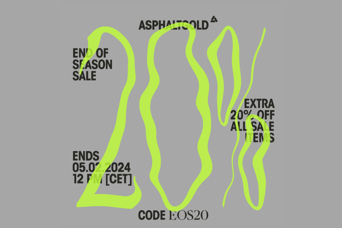 Profiteer van hoge kortingen in de End of Season Sale bij Asphaltgold