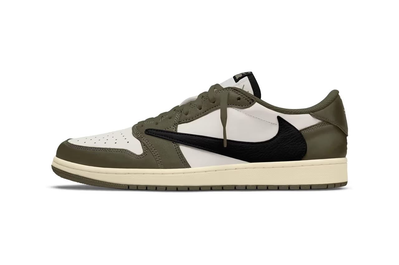 Travis Scott x Air Jordan 1 Low OG 'Black Olive'