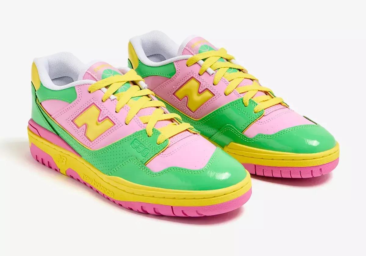New Balance 550 Y2K Patent Leather Pink Green BB550YKA