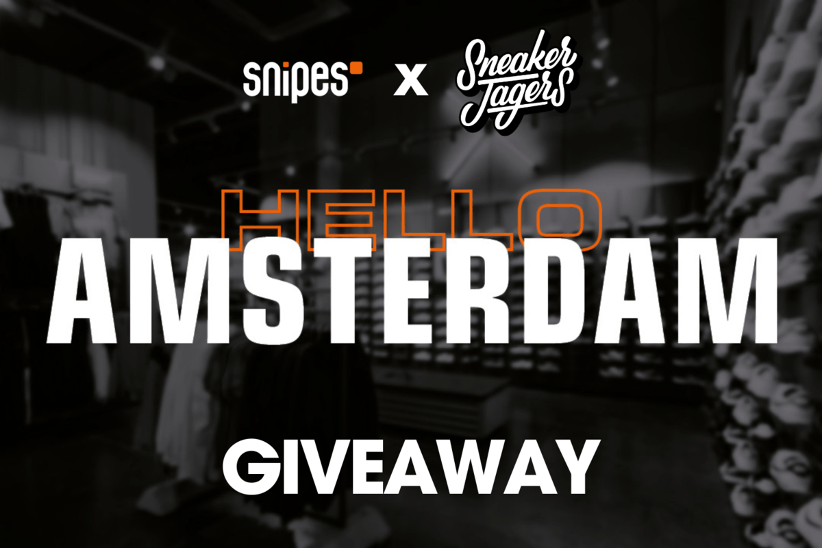 Grote SNIPES Amsterdam winkelopening + Giveaway